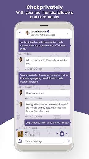 Keeb: True Social, Communities, Music screenshot 5