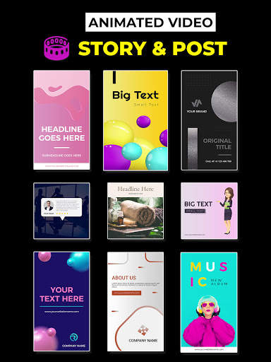 Text Animation Video Maker - Marketing Video Maker screenshot 18