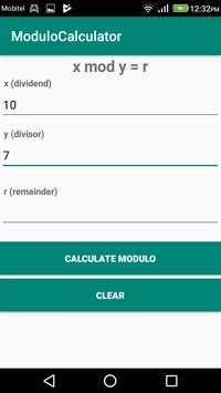 Modulo Calculator 2 تصوير الشاشة