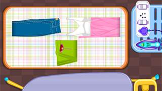 Ironing clothes girls games screenshot 1