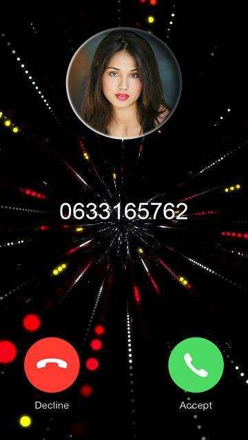 Call Screen Themes 3 تصوير الشاشة