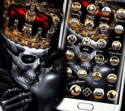 Gold Skull King Theme screenshot 4