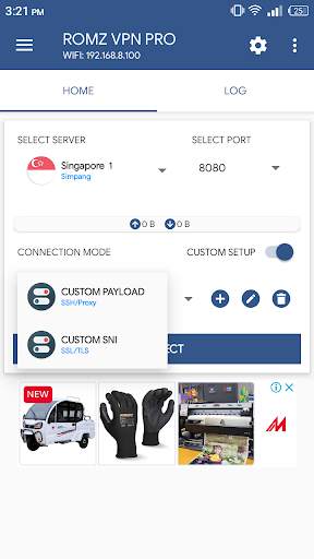 ROMZ VPN PRO | FREE SSH SSL VPN screenshot 2