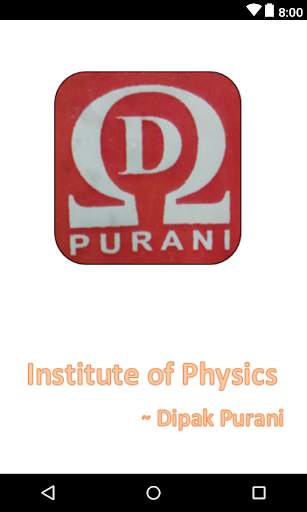 Institute of Physics - Dipak purani screenshot 1