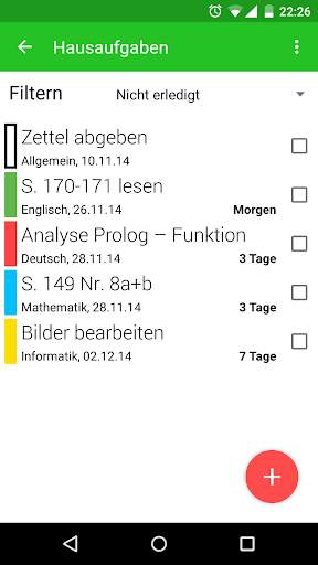 Stundenplan screenshot 3