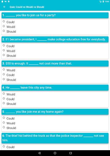 English Grammar App screenshot 19