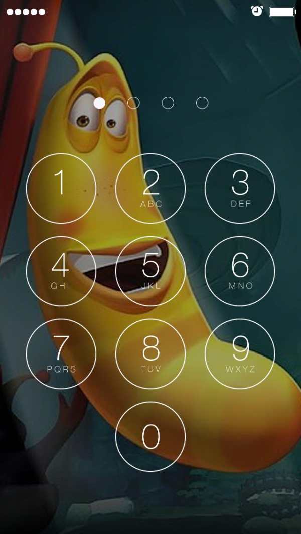 Lockscreen Thelarva :Wallpapers  Cartoon screenshot 1