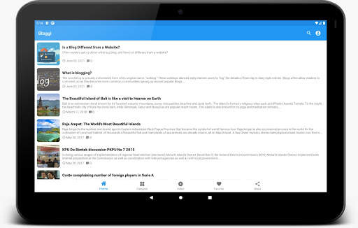 Bloggi- Blog & Writing tips screenshot 6