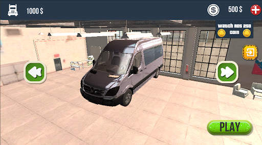 Bus Van Game Real Drive screenshot 2
