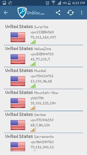 VPN Unblock Proxy Free Master Super VPN Unlimited screenshot 3