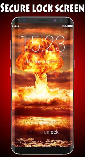 Nuclear Bomb Wallpapers & Lock 1 تصوير الشاشة