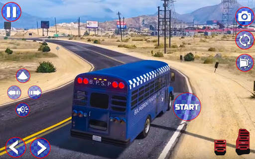 kota polisi simulator pelatih bus 2019 screenshot 4