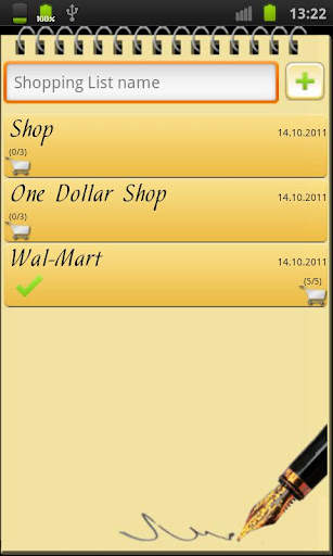 Shopping List screenshot 1