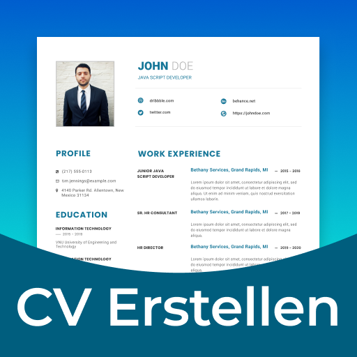 Lebenslauf App - CV erstellen icon