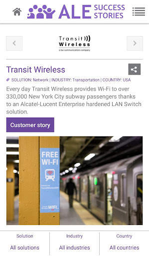ALE Success Stories screenshot 2
