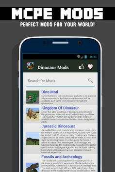 Dinosaurus MOD Untuk MCPE` screenshot 1