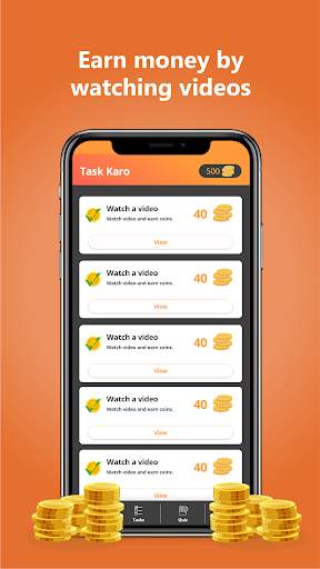 Task Karo - complete tasks and Earn Money स्क्रीनशॉट 1