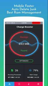Cleaner Junk 2019 - Battery Saver,Turbo Boostar 1 تصوير الشاشة