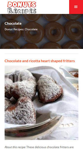 Donut Recipes скриншот 2