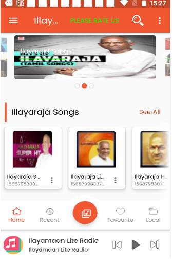 Ilayaraja Songs - FM Radio Tamil screenshot 1