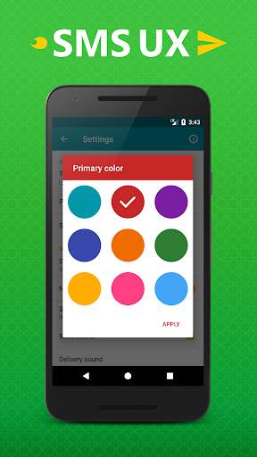 Sms UX - Fast sms app, messenger, voice to text screenshot 4
