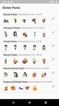 Boruto - Naruto Sticker Packs For Whatsapp screenshot 4