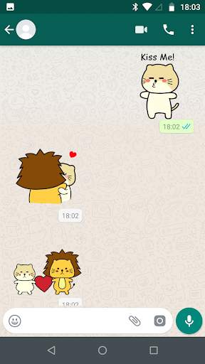 Singa Polah Stickers for WhatsApp screenshot 2
