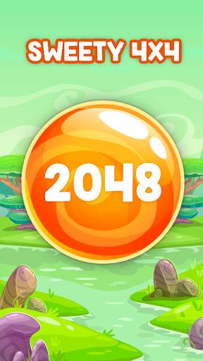 2048: Sweety 4x4 screenshot 1
