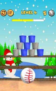 bola api 3D: Knock Down Cans screenshot 3