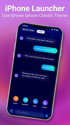 Phone 13 Launcher OS 15 screenshot 5