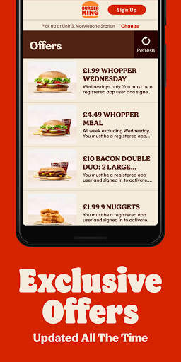 Burger King App: Food & Drink скриншот 4