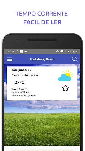 Previsão do tempo ao vivo screenshot 1
