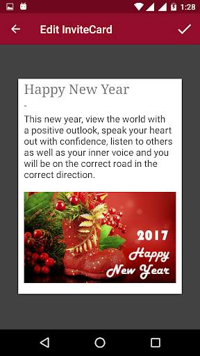 New Year Greetings 2017 screenshot 6
