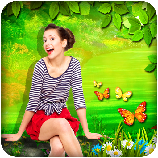 Garden Photo Editor – Flower Photo frame أيقونة