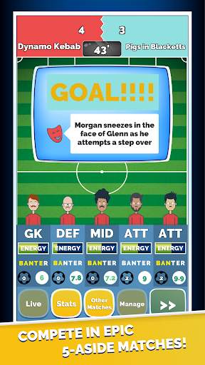 5 A Side Legends Football Manager screenshot 7