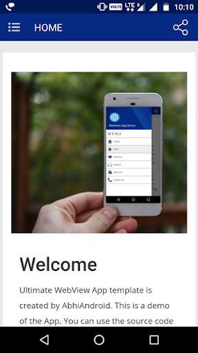 Ultimate WebView App Demo screenshot 2