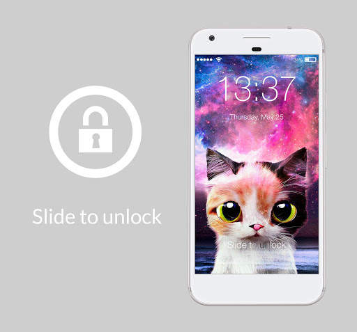 Cute Nude Cat Kitten Wallpapers Lock Screen screenshot 1