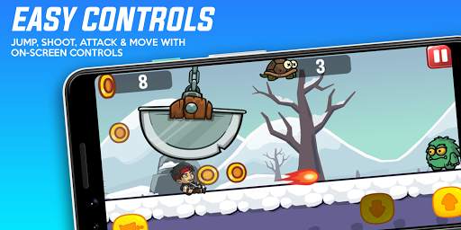 Shoot and run - Crazy Runner to collect coins screenshot 7