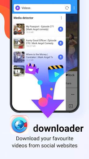 Uc Fast Secure Browser.Watch Video Offline App screenshot 2