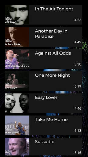 Phil Collins All Songs All Albums Music Video screenshot 3