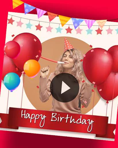 Birthday video maker with music screenshot 2