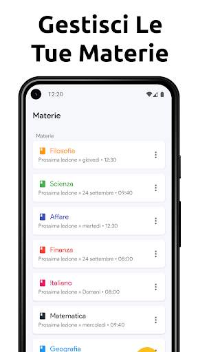 Agenda Scolastica - Orario screenshot 4