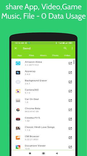 Share Kit - File Transfer, Share Apps & Video more screenshot 6
