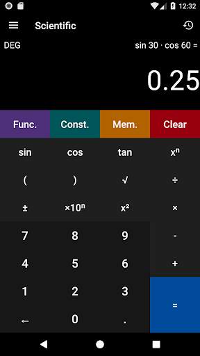Calculator² - Advanced Scientific Calculator screenshot 1