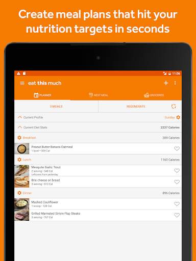 Eat This Much - Meal Planner screenshot 7