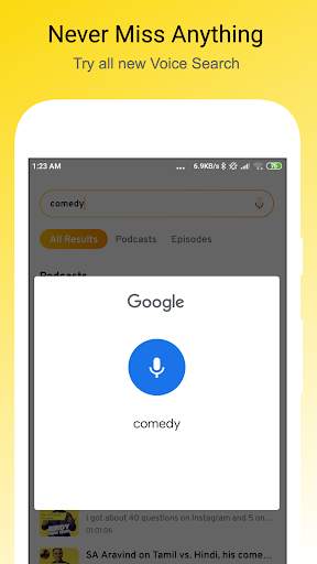 lystn: Podcast Radio FM Streamer & Offline Player 3 تصوير الشاشة