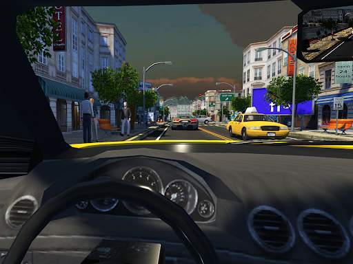 City Taxi Driving Simulator 3D screenshot 8