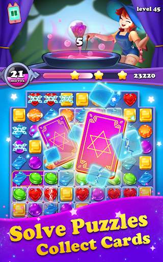 Gems Witch - Jewel Crush Adventure screenshot 9