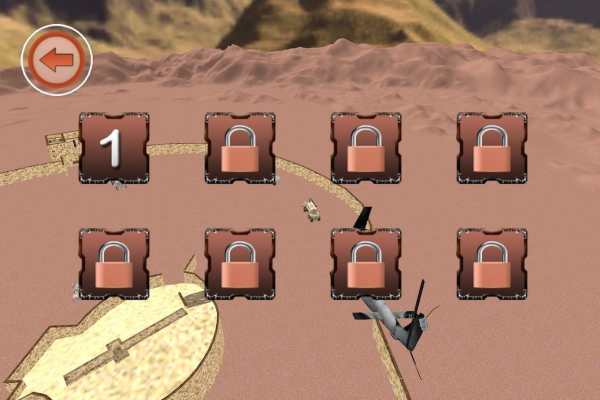 Helicopter Desert Conflict screenshot 2
