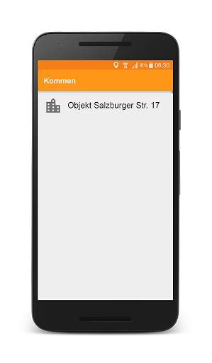 Mobile GPS Zeiterfassung screenshot 3